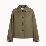 Elora Short Trench - Khaki