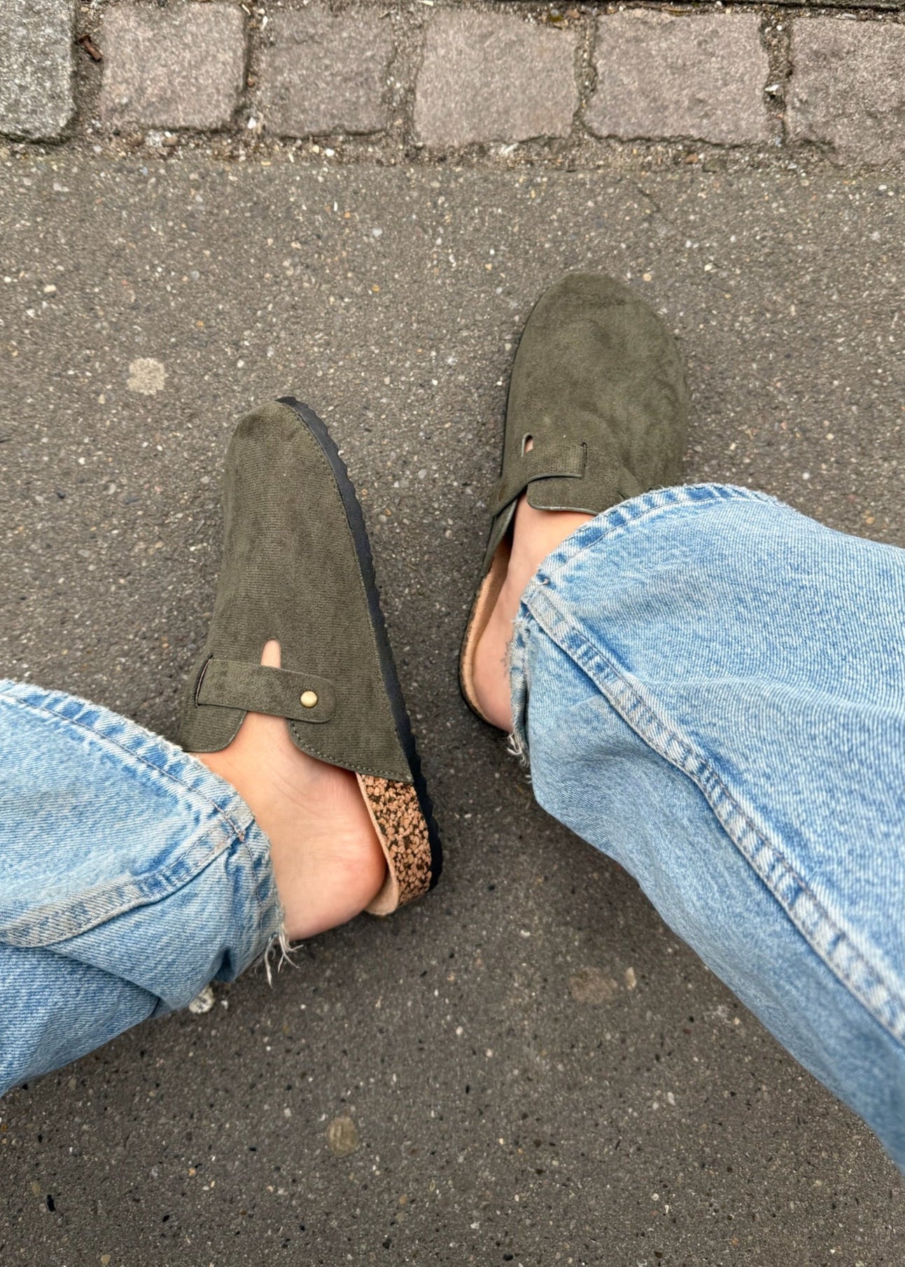 Elva Sandaler - Khaki - ByStenholt.dk