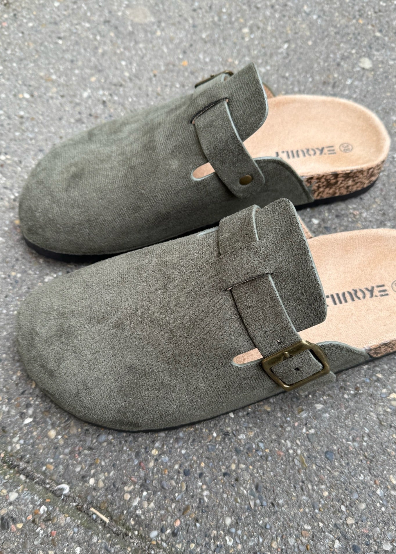 Elva Sandaler - Khaki - ByStenholt.dk