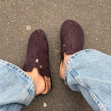 Elva Sandaler - Mørkebrun - ByStenholt.dk