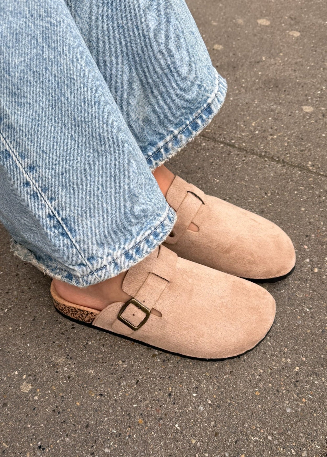 Elva Sandaler - Taupe - ByStenholt.dk