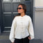 Elva Strik Cardigan - Beige - ByStenholt.dk