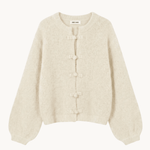 Elva Strik Cardigan - Beige - ByStenholt.dk