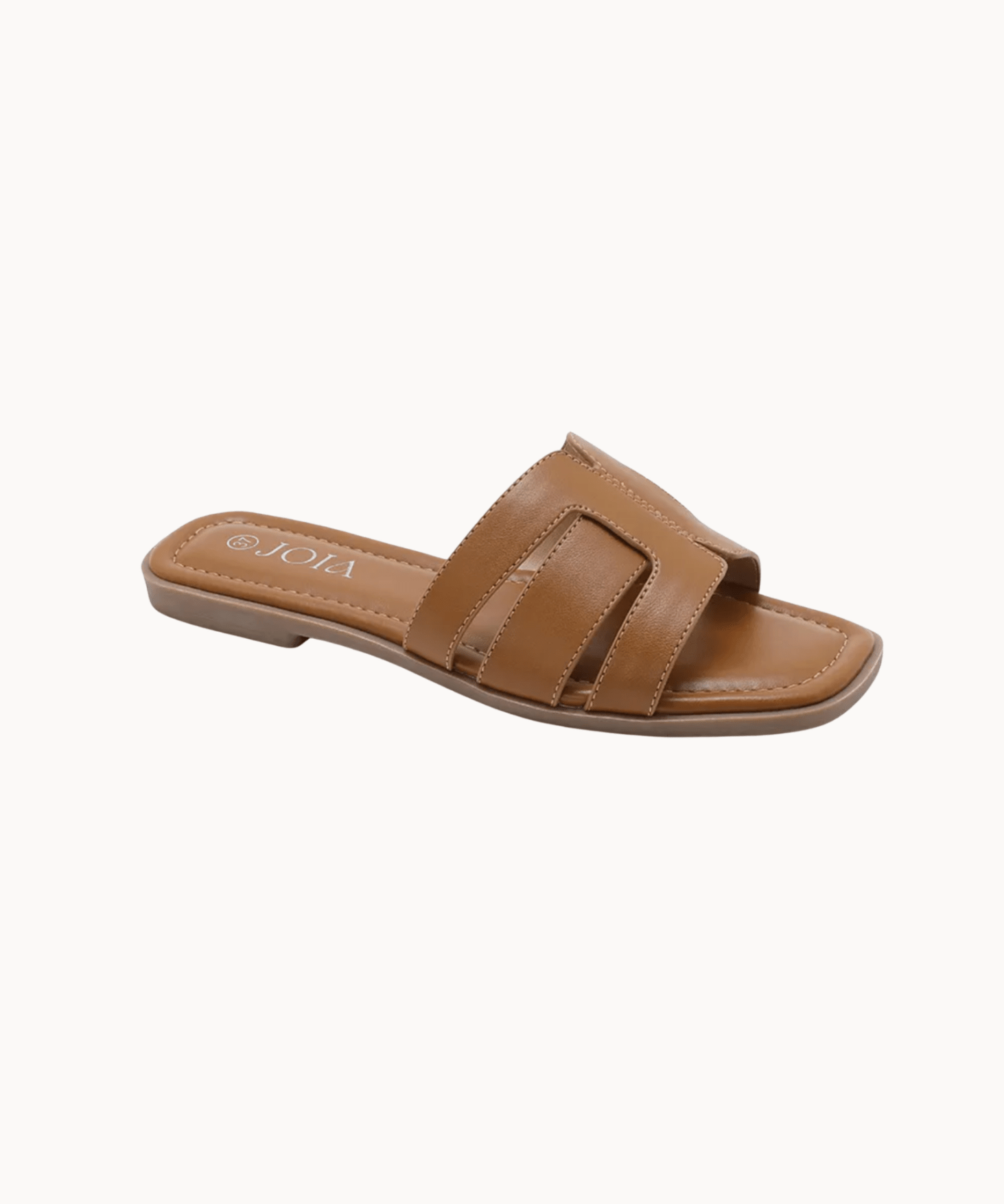 Emilie Sandal - Camel - ByStenholt.dk
