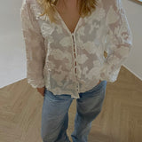 Emma Bluse - Creme - ByStenholt.dk