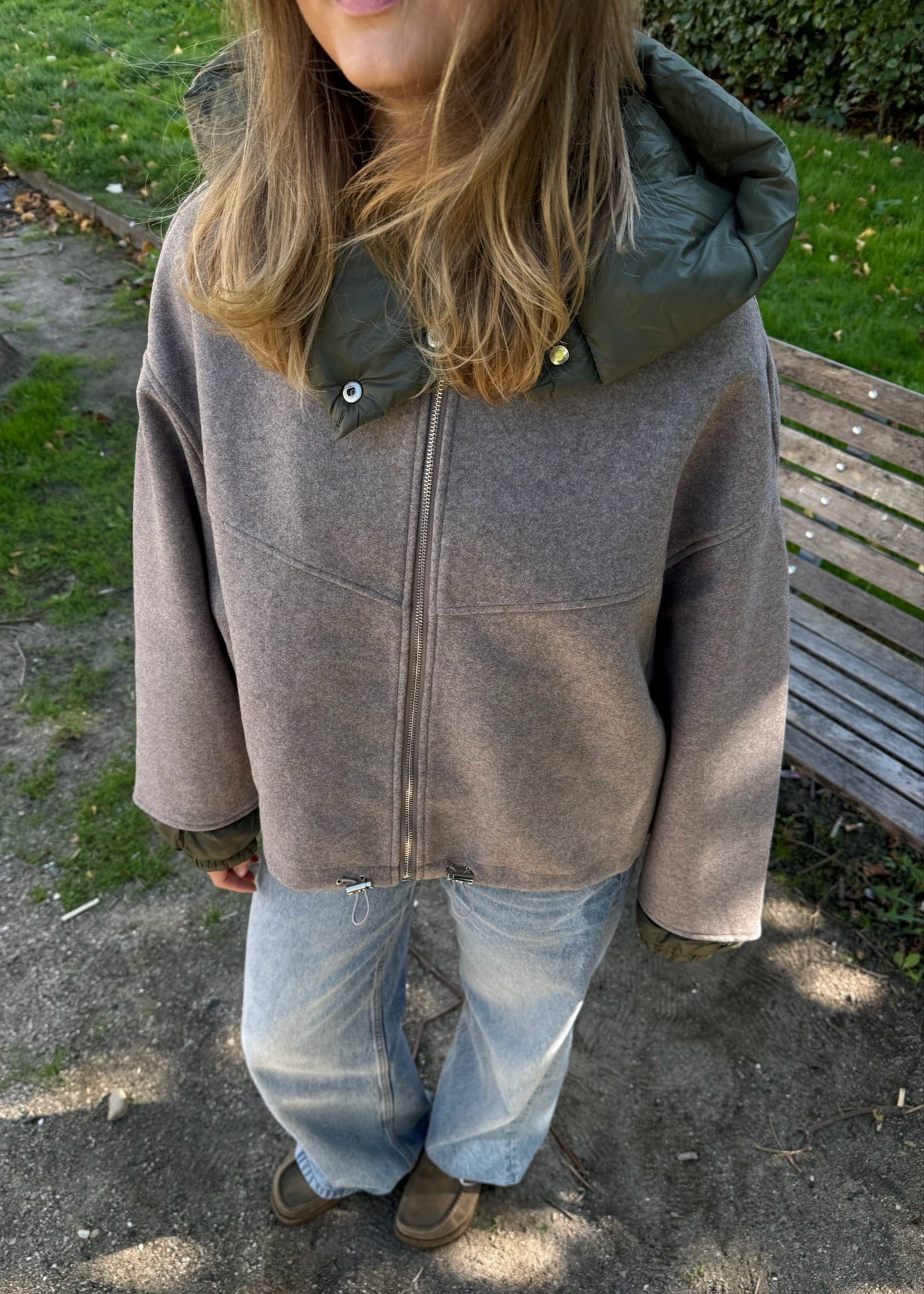 Envy Jakke - Taupe - ByStenholt.dk