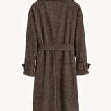 Frida Lang Coat - Brun