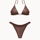 Glimmer Trekants Bikini - Brun - ByStenholt.dk