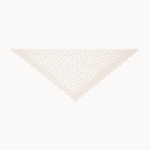 Hæklet Tørklæde - Beige - ByStenholt.dk