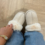 Hjemmesko - Beige - ByStenholt.dk