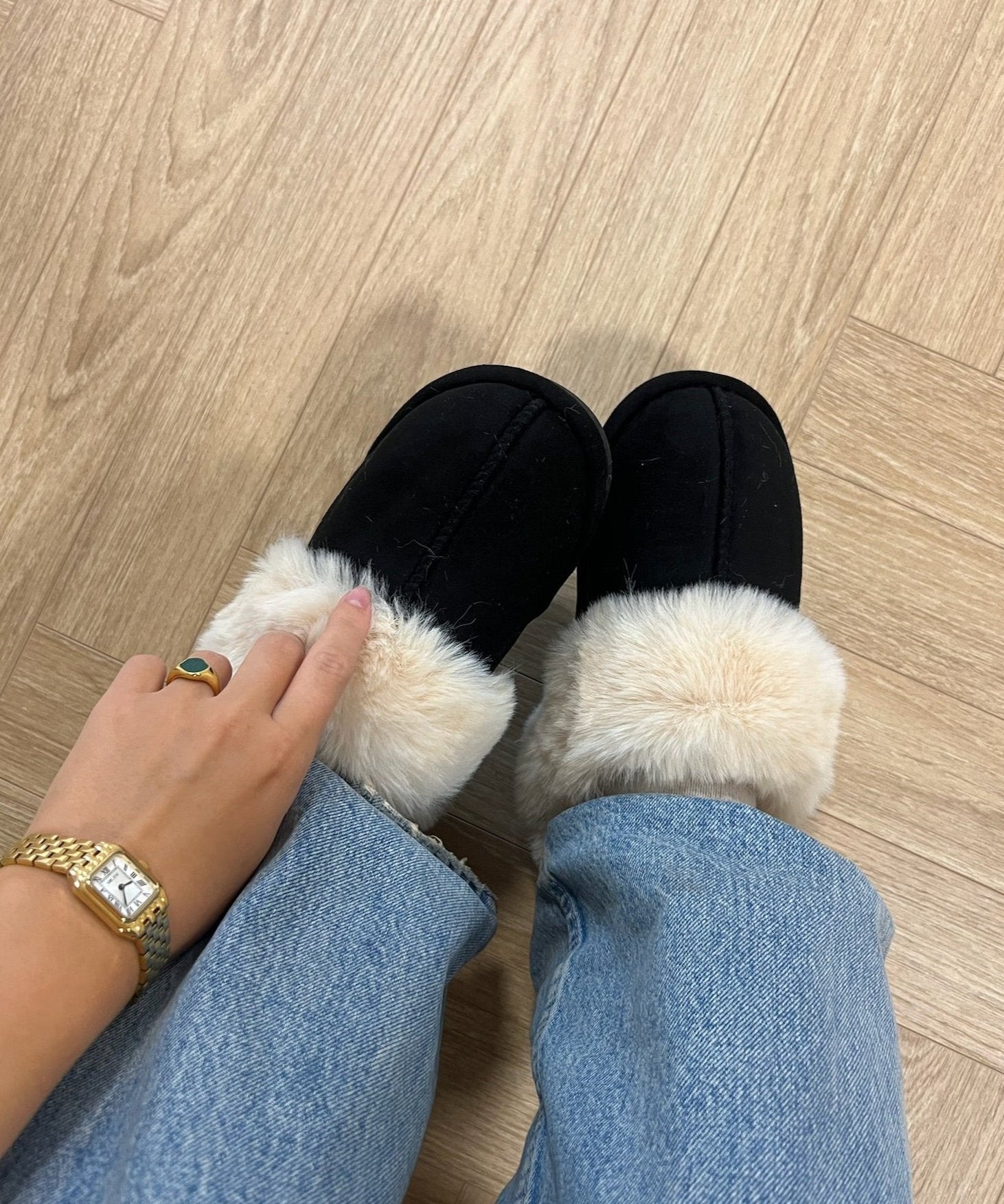 Hjemmesko - Sort - ByStenholt.dk