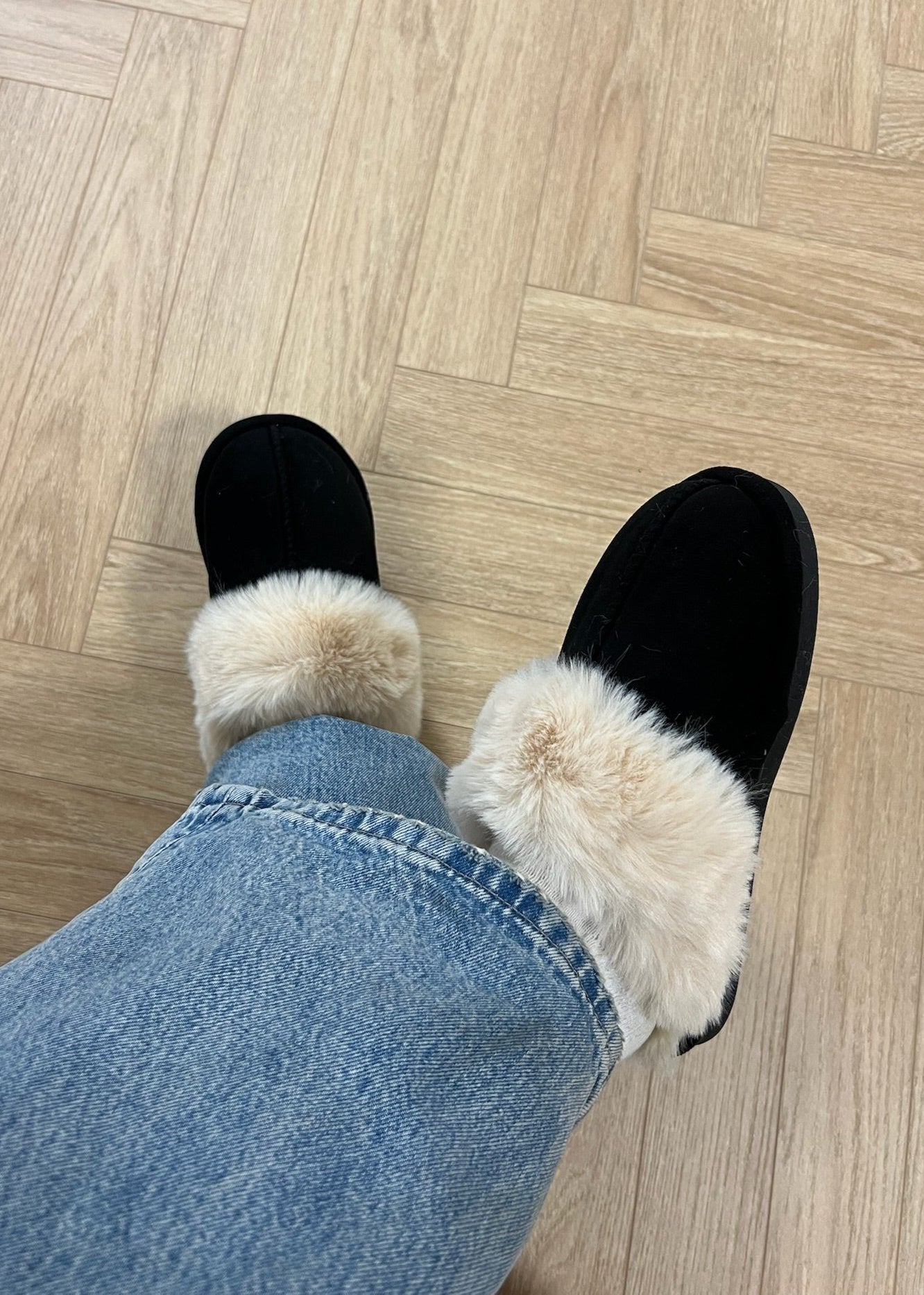 Hjemmesko - Sort - ByStenholt.dk