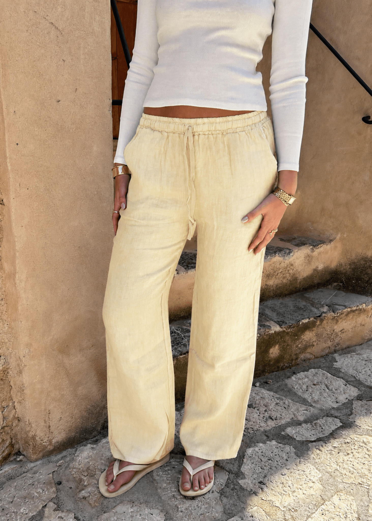 Hørbukser - Gul - ByStenholt.dk