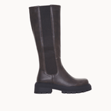 Høje Chunky Støvler - Mørkebrun