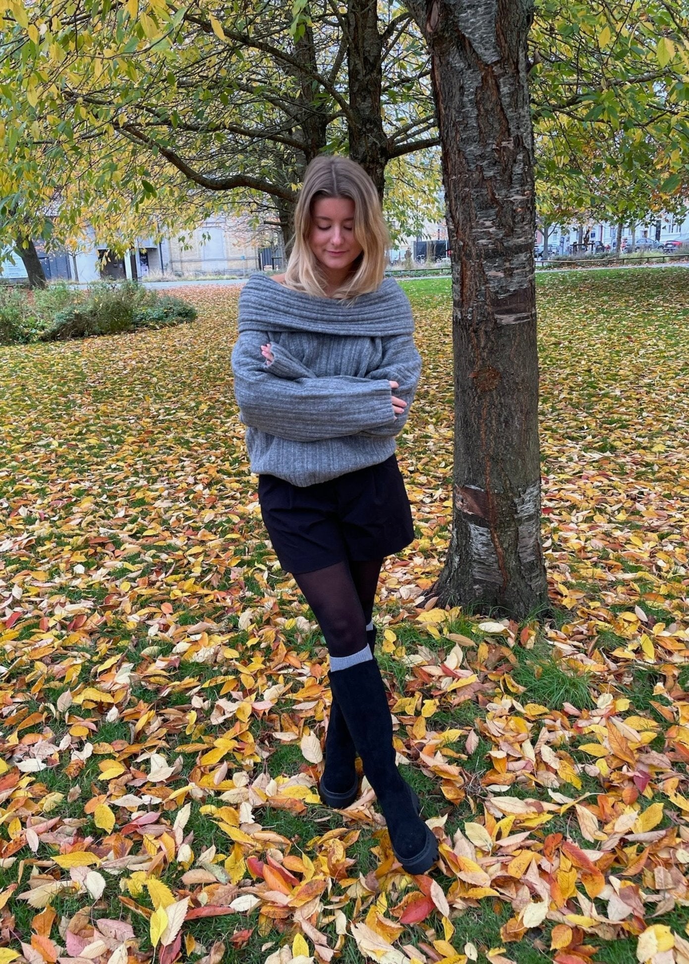 Høje Suede Støvler - Sort - ByStenholt.dk