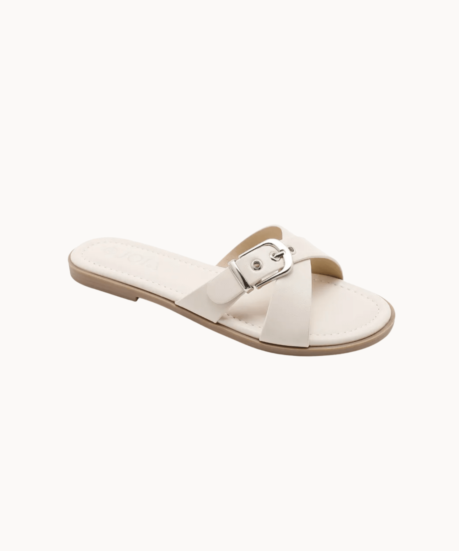 Ingrid Spænde Sandal - Beige - ByStenholt.dk