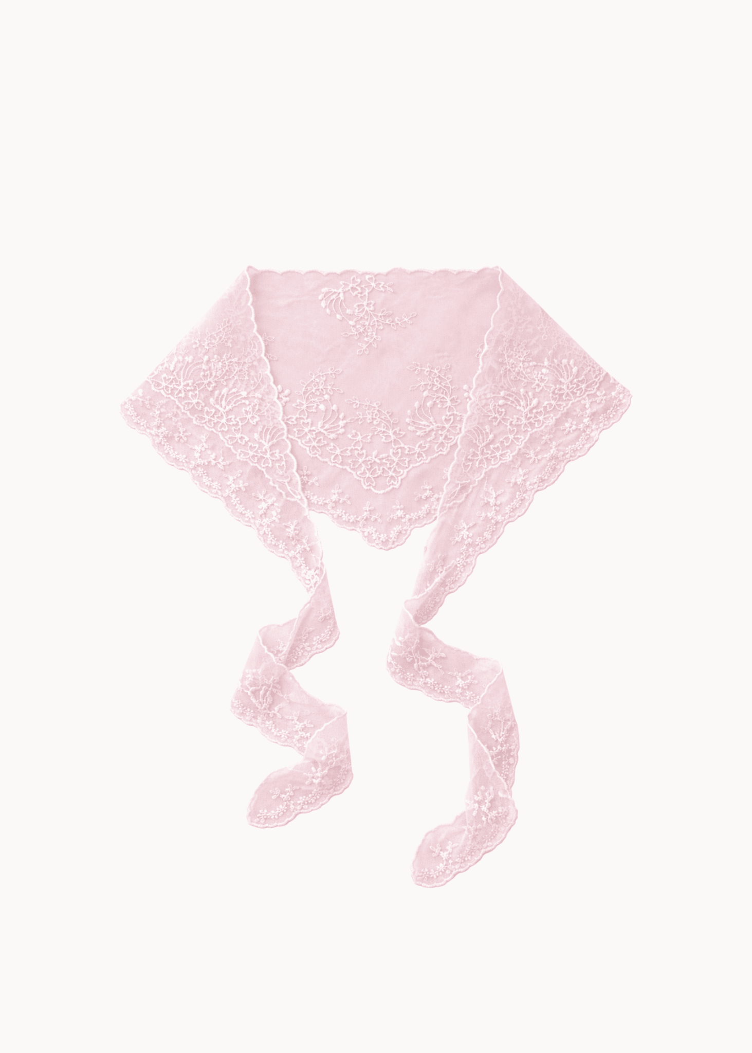 Iris Blonde Tørklæde - Lyserød - ByStenholt.dk