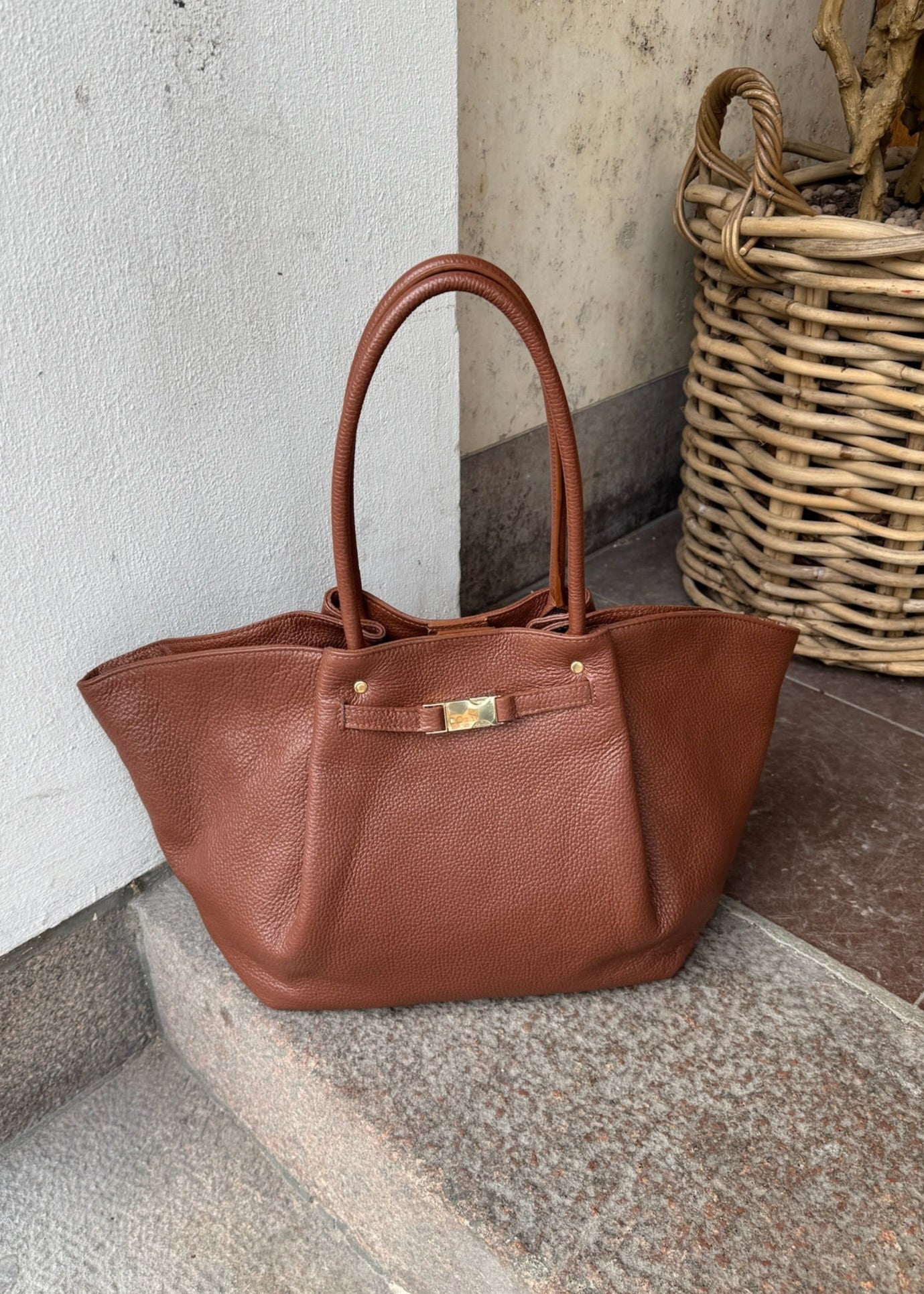 Isa Taske - Brun - ByStenholt.dk