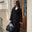 Isabel Lang Frakke - Sort - ByStenholt.dk