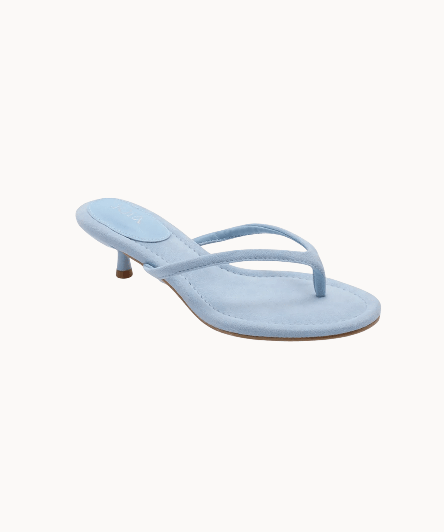 Isabella Ruskind Mules - Lysblå - ByStenholt.dk
