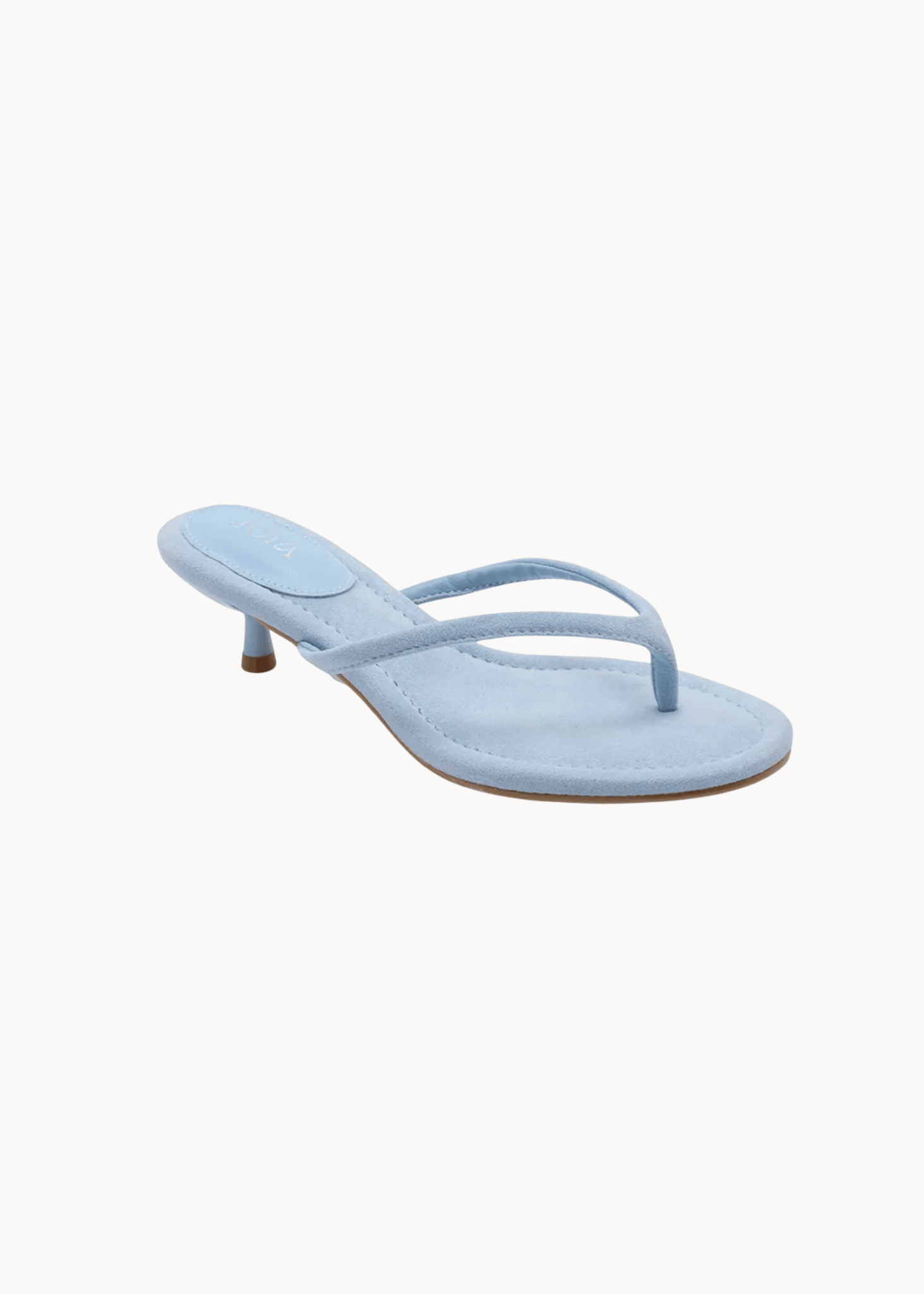 Isabella Ruskind Mules - Lysblå - ByStenholt.dk