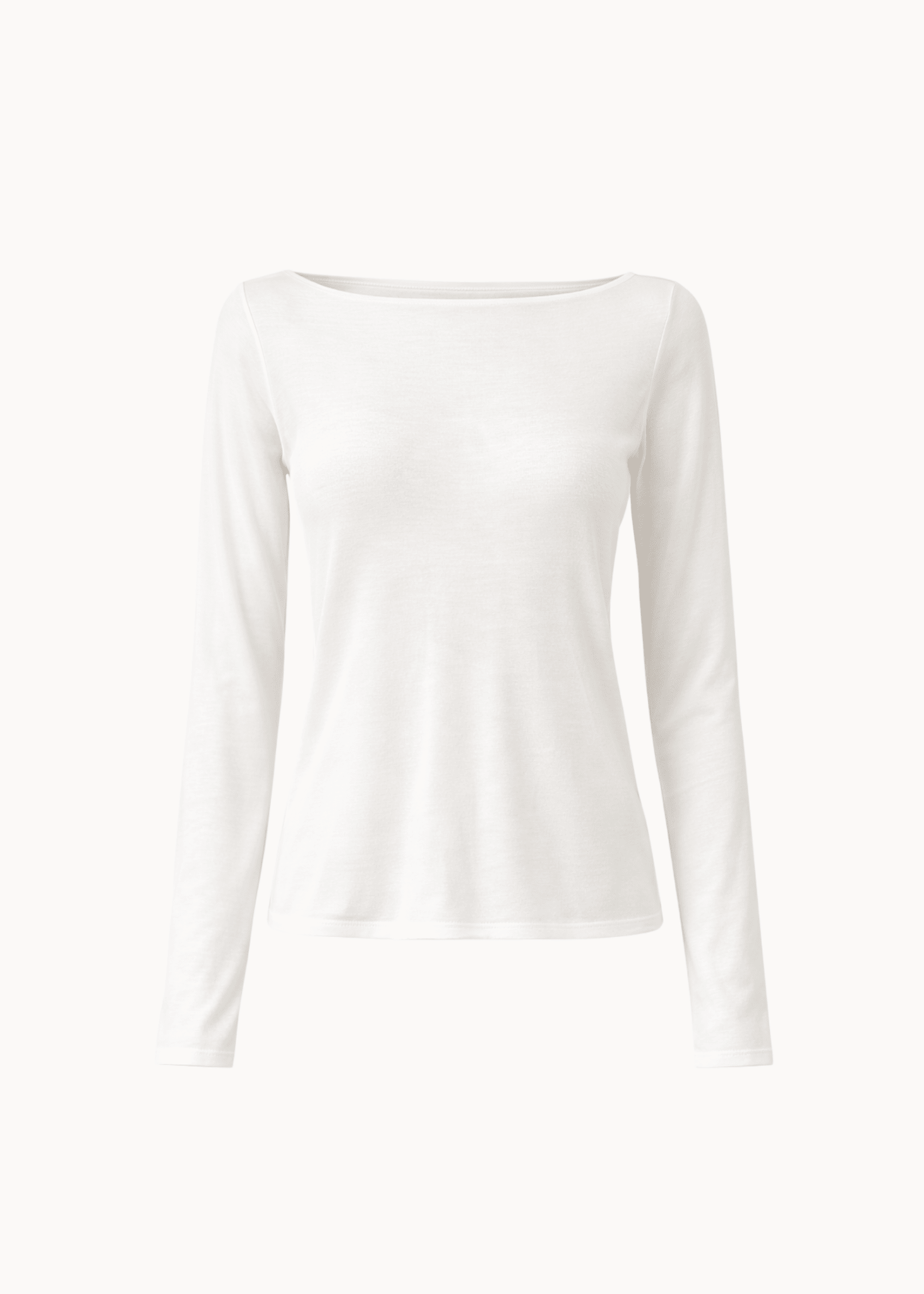 Kaia Langærmet Bluse - Hvid - ByStenholt.dk