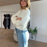 Kamille Strik - Hvid - ByStenholt.dk