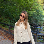 Klassisk Kort Trenchcoat - Beige - ByStenholt.dk