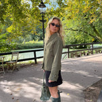 Klassisk Kort Trenchcoat - Khaki - ByStenholt.dk