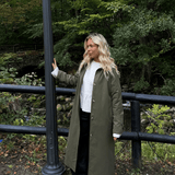 Klassisk Trenchcoat - Khaki - ByStenholt.dk
