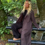 Klassisk Trenchcoat - Mørkebrun - ByStenholt.dk