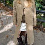 Klassisk Trenchcoat - Taupe - ByStenholt.dk