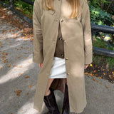 Klassisk Trenchcoat - Taupe - ByStenholt.dk