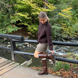 Klassiske Høje Støvler - Brun - ByStenholt.dk