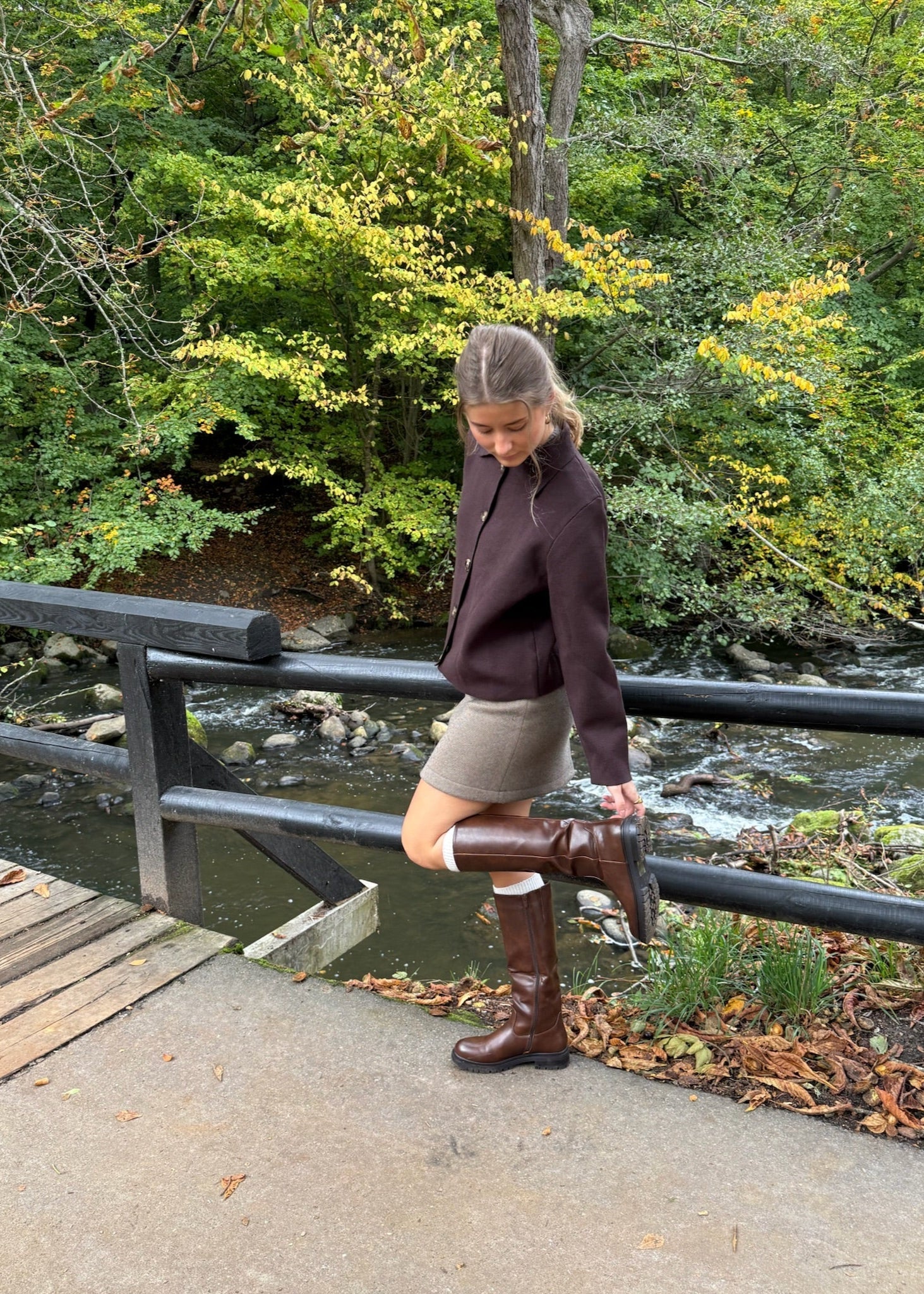 Klassiske Høje Støvler - Brun - ByStenholt.dk