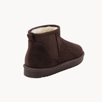 Korte Luna Bamsestøvler - Mørkebrun - ByStenholt.dk