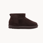 Korte Luna Bamsestøvler - Mørkebrun - ByStenholt.dk