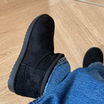 Korte Luna Bamsestøvler - Sort - ByStenholt.dk