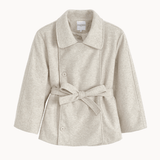 Linea Belted Coat - Beige
