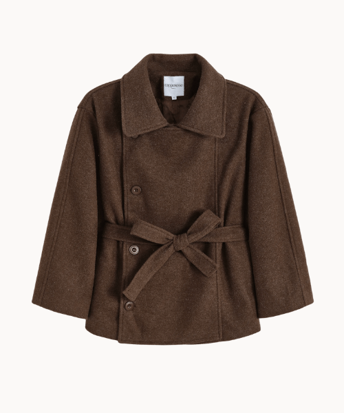 Linea Belted Coat - Brun - ByStenholt.dk