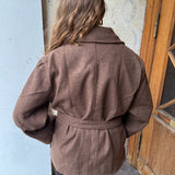 Linea Belted Coat - Brun - ByStenholt.dk