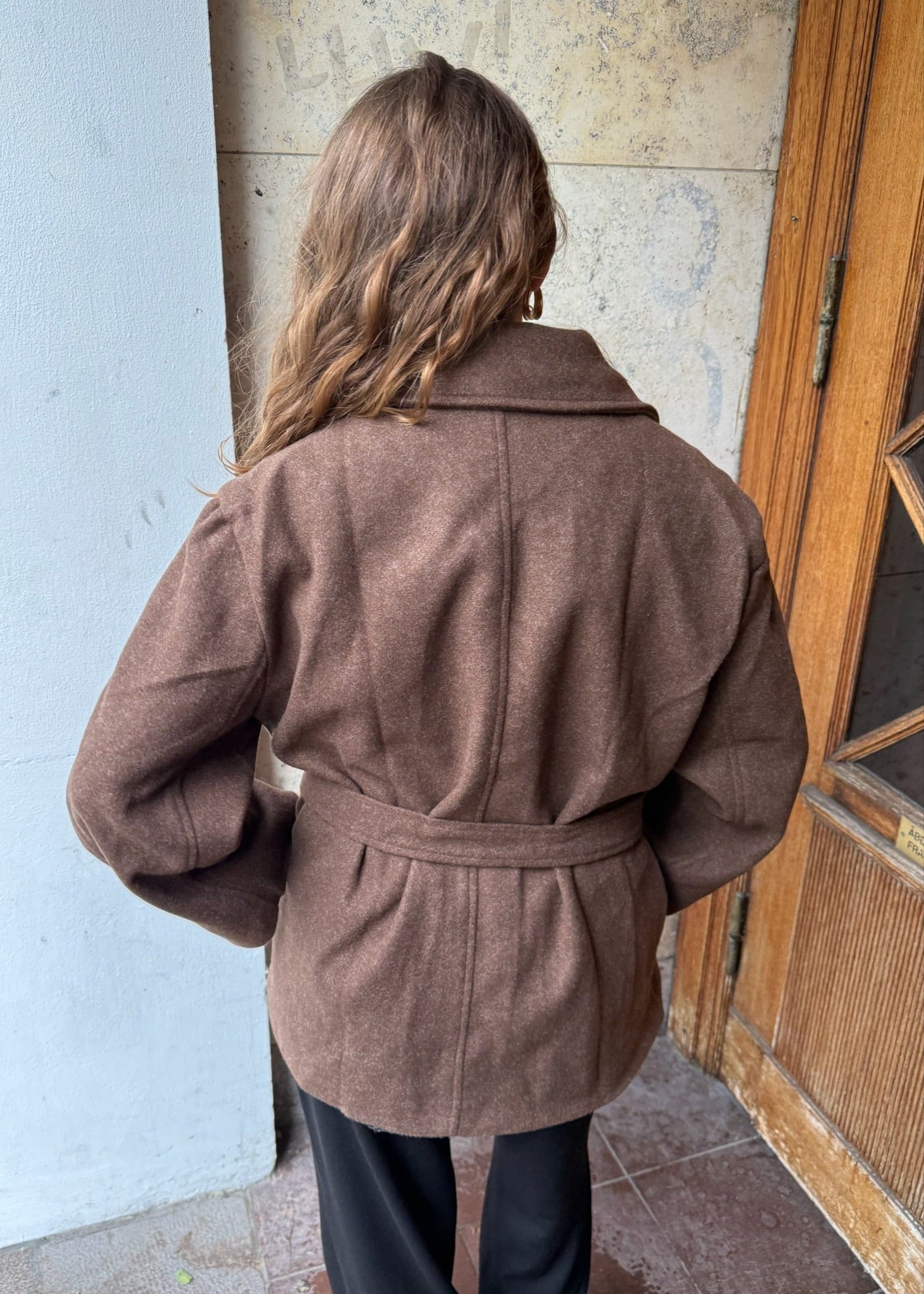 Linea Belted Coat - Brun - ByStenholt.dk