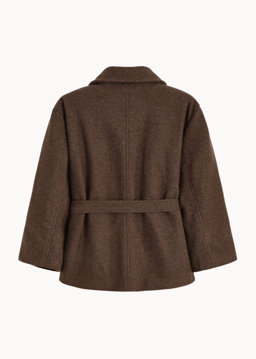 Linea Belted Coat - Brun - ByStenholt.dk