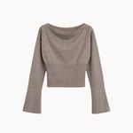 Liva Fitted Strik - Taupe - ByStenholt.dk