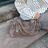 London Ruskind Taske - Taupe - ByStenholt.dk