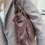 London Taske - Mørkebrun - ByStenholt.dk