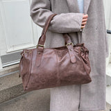 London Taske - Mørkebrun - ByStenholt.dk