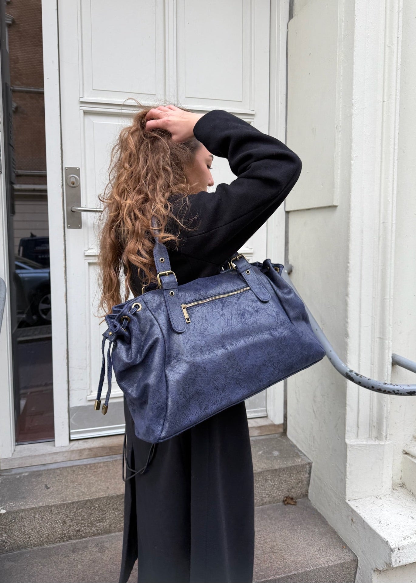 London Taske - Navy - ByStenholt.dk