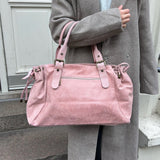 London Taske - Sart Lyserød - ByStenholt.dk