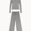 Loungewear Bluse Sæt - Grå - ByStenholt.dk